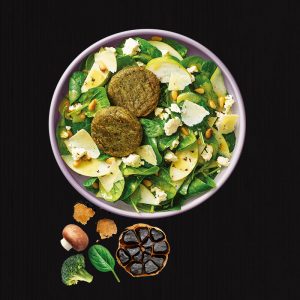 Spinach, Ricotta & Pine Nut Salad