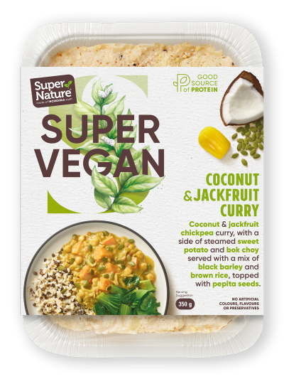 Super Vegan  Coconut and Jackfruit Curry