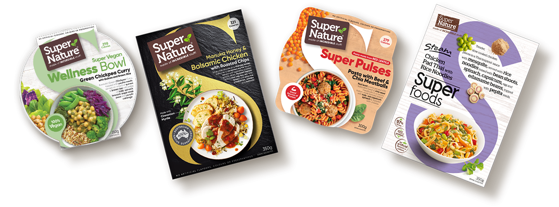Super Nature Frozen Meals | Healthy Frozen Food | Super Foods Australia